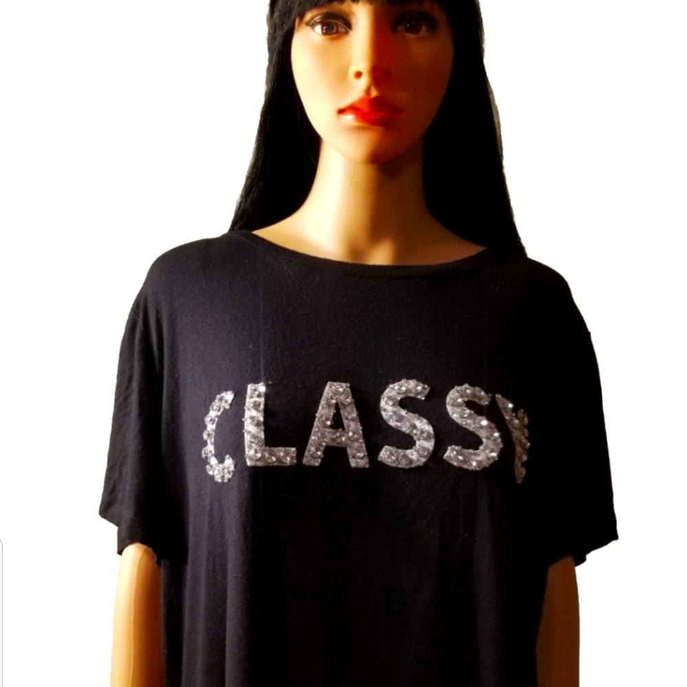 Women's Rhinestone/Beaded Fashion Tee